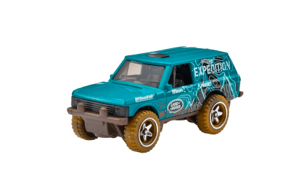 Машинка Базова Hot Wheels Range Rover Classic Mud Studs 1:64 HCT76 Turquoise - Retromagaz, image 3