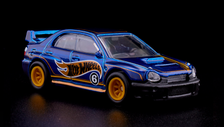 Машинка Premium Hot Wheels Subaru Impreza WRX Red Line Club RLC 1:64 HCW09 Blue - Retromagaz, image 6