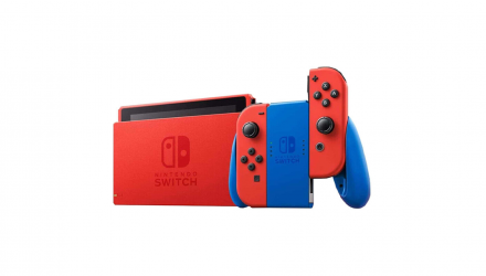 Консоль Nintendo Switch HAC-001(-01) V2 Mario Red & Blue Limited Edition Модифицированная 128GB Red Б/У - Retromagaz, image 2