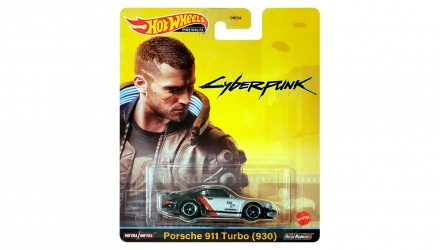 Набор Машинка Premium Hot Wheels Cyberpunk 2077 Porsche 911 Turbo + Комикс Твой Голос - Retromagaz, image 1