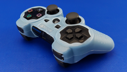 Чехол Силиконовый RMC PlayStation 3 Light Blue Новый - Retromagaz, image 3