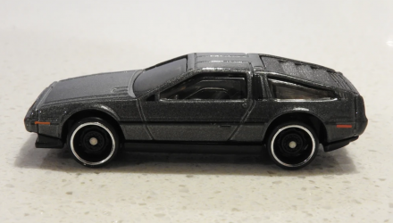 Машинка Базовая Hot Wheels DMC Delorean Factory Fresh 1:64 FJW11 Dark Grey - Retromagaz, image 4