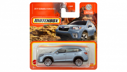 Машинка Велике Місто Matchbox 2019 Subaru Forester Off-Road 1:64 HVP09 Light Blue - Retromagaz, image 1