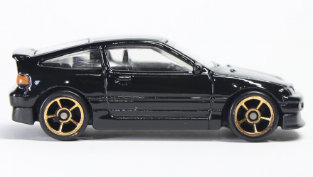 Машинка Базовая Hot Wheels '88 Honda CR-X Nightburnerz 1:64 FYF80 Black - Retromagaz, image 4