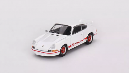 Машинка Premium MINI GT Porsche 911 Carrera RS 2.7 1:64 White - Retromagaz, image 1