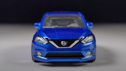 Машинка Большой Город Matchbox 2016 Nissan Sentra Metro 1:64 HLC53 Blue - Retromagaz, image 5