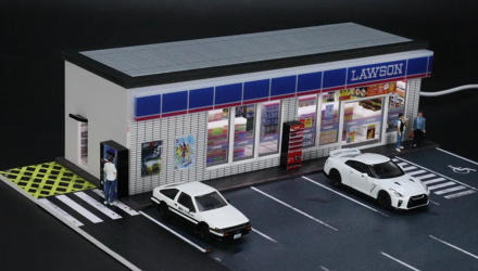 Диорама G-Fans Supermarket Lawson Супермаркет с Подсветкой 1:64 - Retromagaz, image 3