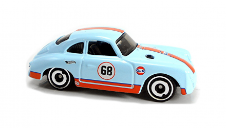 Машинка Базовая Hot Wheels Porsche 356 Outlaw Gulf Speed Graphics 1:64 GRY45 Light Blue - Retromagaz, image 4