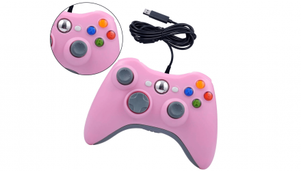 Геймпад Проводной RMC Xbox 360 Pink 2m Новый - Retromagaz, image 2