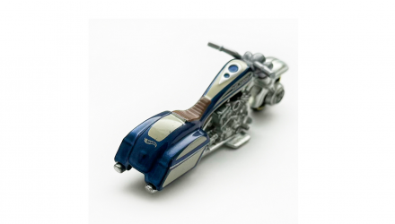 Тематическая Машинка Hot Wheels Bad Bagger Motorcycle Club 1:64 HRR90 Blue - Retromagaz, image 2