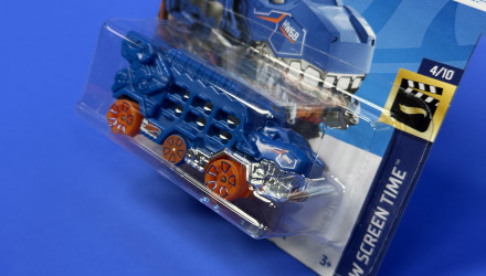 Машинка Базовая Hot Wheels HW Ultimate T-Rex Transporter Netflix Screen Time 1:64 HRY50 Blue - Retromagaz, image 2