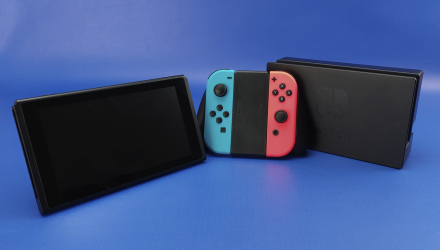 Консоль Nintendo Switch HAC-001 Модифицированная 128GB Blue Red + 5 Встроенных Игр Б/У - Retromagaz, image 1