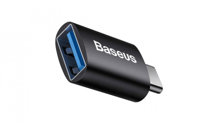 Адаптер Baseus Ingenuity Series Mini OTG Adaptor  3.1 USB 2.0 - USB Type-C - Retromagaz, image 2