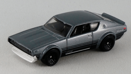 Машинка Базова Hot Wheels Nissan Skyline 2000 GT-R Then and Now 1:64 GTC68 Grey - Retromagaz, image 5