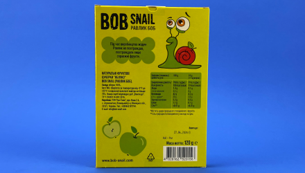 Конфеты Натуральные Bob Snail Яблочные - Retromagaz, image 2