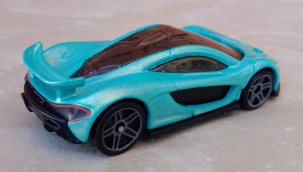 Машинка Базова Hot Wheels McLaren P1 Exotics 1:64 GHC36 Turquoise - Retromagaz, image 3