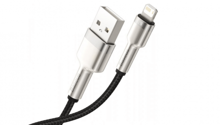 Кабель Baseus Cafule Series Metal 2.4A USB Type-C - Lightning 2m - Retromagaz, image 1