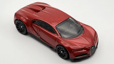 Машинка Базовая Hot Wheels '16 Bugatti Chiron Quarter Mile Heroes 1:64 HTB88 Red - Retromagaz, image 4