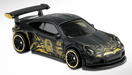 Машинка Базова Hot Wheels Tfox Porsche 911 GT3 RS Exotics 1:64 GHC30 Black - Retromagaz, image 2