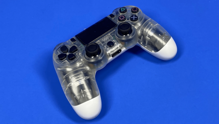 Геймпад Беспроводной RMC PlayStation 4 DoubleShock 4 Trans Clear Новый - Retromagaz, image 1