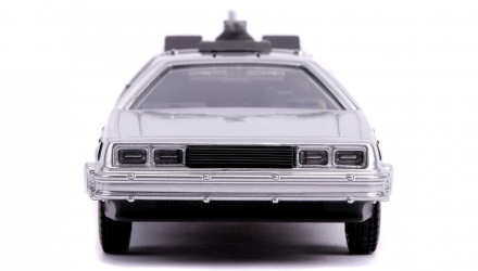 Машинка Jada Delorean DMC-12 Back to the Future 2 Time Machine 1:32 Silver - Retromagaz, image 7