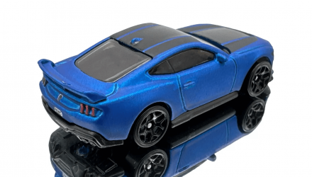 Машинка Базовая Hot Wheels Ford Mustang Dark Horse Then and Now 1:64 HRY93 Blue - Retromagaz, image 2