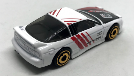 Машинка Базовая Hot Wheels '96 Nissan 180SX Type X Advan Nightburnerz 1:64 FKB00 White - Retromagaz, image 3