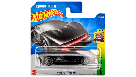 Машинка Базовая Hot Wheels Knight Rider HW K.I.T.T. Concept Exotics 1:64 HCR98 Black - Retromagaz, image 1