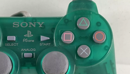 Геймпад Проводной Sony PlayStation 2 DualShock 2 SCPH-10010 Crystal Green Б/У - Retromagaz, image 3