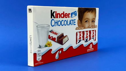 Шоколад Молочный Kinder Chocolate 8 Pieces 100g - Retromagaz, image 2