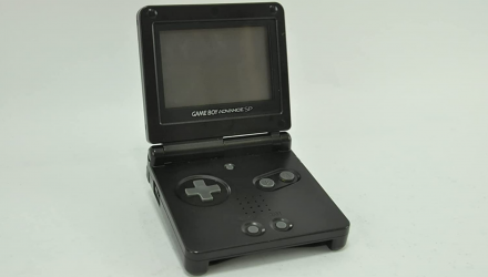 Набір Консоль Nintendo Game Boy Advance SP AGS-001 Black Б/У  + Скло Консолі RMC Trans Clear Новий + Флеш Картридж  Англійська Версія Новий + Захисна Плівка  Trans Clear Новий - Retromagaz, image 2