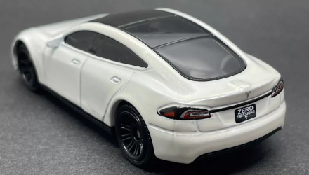 Машинка Велике Місто Matchbox Tesla Model S Showroom 1:64 HLC59 White - Retromagaz, image 2