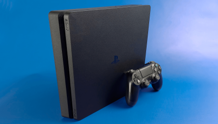 Набор Консоль Sony PlayStation 4 Slim 500GB Black Б/У  + Геймпад Беспроводной DualShock 4 Version 2 + Игра FIFA 21 Русская Озвучка - Retromagaz, image 5