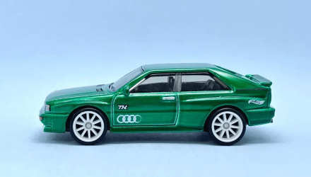 Машинка Базовая Hot Wheels '87 Audi quattro Super Treasure Hunt STH Factory Fresh 1:64 JBC35 Green - Retromagaz, image 3