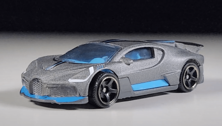 Тематическая Машинка Matchbox 2018 Bugatti Divo European Streets 1:64 Blue - Retromagaz, image 2