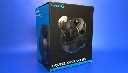 Рычаг Переключения Передач Проводной Logitech PlayStation 4 5 Xbox Driving Force Shifter Black Новый - Retromagaz, image 1