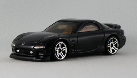 Машинка Базовая Hot Wheels '95 Mazda RX-7 Factory Fresh 1:64 GRY28 Black - Retromagaz, image 2