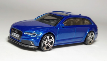 Машинка Базовая Hot Wheels '17 Audi RS 6 Avant Factory Fresh 1:64 FYC11 Metallic Blue - Retromagaz, image 2