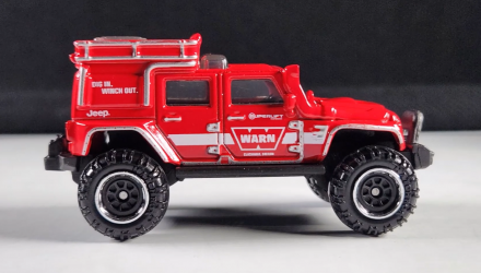 Машинка Велике Місто Matchbox Jeep Wrangler Superlift Off-Road 1:64 HLD28 Red - Retromagaz, image 4