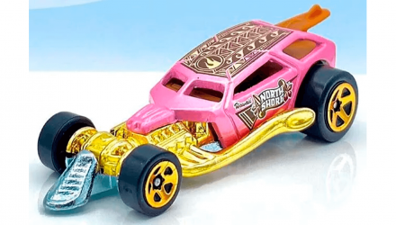 Машинка Базовая Hot Wheels Surf Crate Treasure Hunts Surf's Up 1:64 HKL06 Pink - Retromagaz, image 2