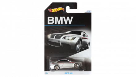 Тематическая Машинка Hot Wheels BMW M3 BMW 1:64 DJM87 Silver - Retromagaz, image 1