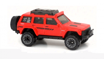 Машинка Базова Hot Wheels '95 Jeep Cherokee Baja Blazers 1:64 HCX28 Red - Retromagaz, image 2