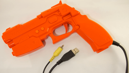 Пістолет Дротовий Namco PlayStation 2 NPC-106 GunCon 2 Orange 2m Б/У - Retromagaz, image 1