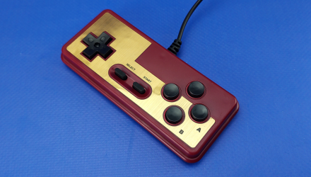 Набір Консоль Steepler Famicom Dendy Junior 90х White Б/У  + Геймпад Дротовий RMC 15pin Red Новий - Retromagaz, image 5