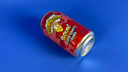 Напиток Warheads Sour Black Cherry Soda 330ml - Retromagaz, image 2