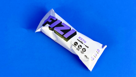 Батончик Fizi Протеиновый Keto Vanilla & Salt 45g - Retromagaz, image 2