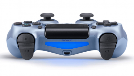 Геймпад Бездротовий Sony PlayStation 4 DualShock 4 Version 2 Titanium Blue Б/У Нормальний - Retromagaz, image 4