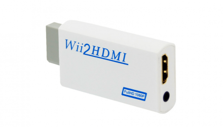 Адаптер RMC Wii Converter HDMI 1.4 + Jack 3.5 - AV Multi Out White Новый - Retromagaz, image 3