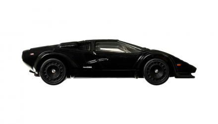 Машинка Premium Hot Wheels Lamborghini Countach LP 5000 QV Chase Jay Leno's Garage 1:64 HCK10 Black - Retromagaz, image 4