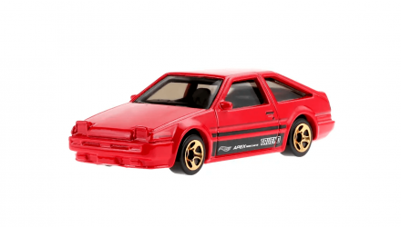 Машинка Базова Hot Wheels Toyota AE86 Sprinter Trueno Hatchbacks 1:64 HCW77 Red - Retromagaz, image 2